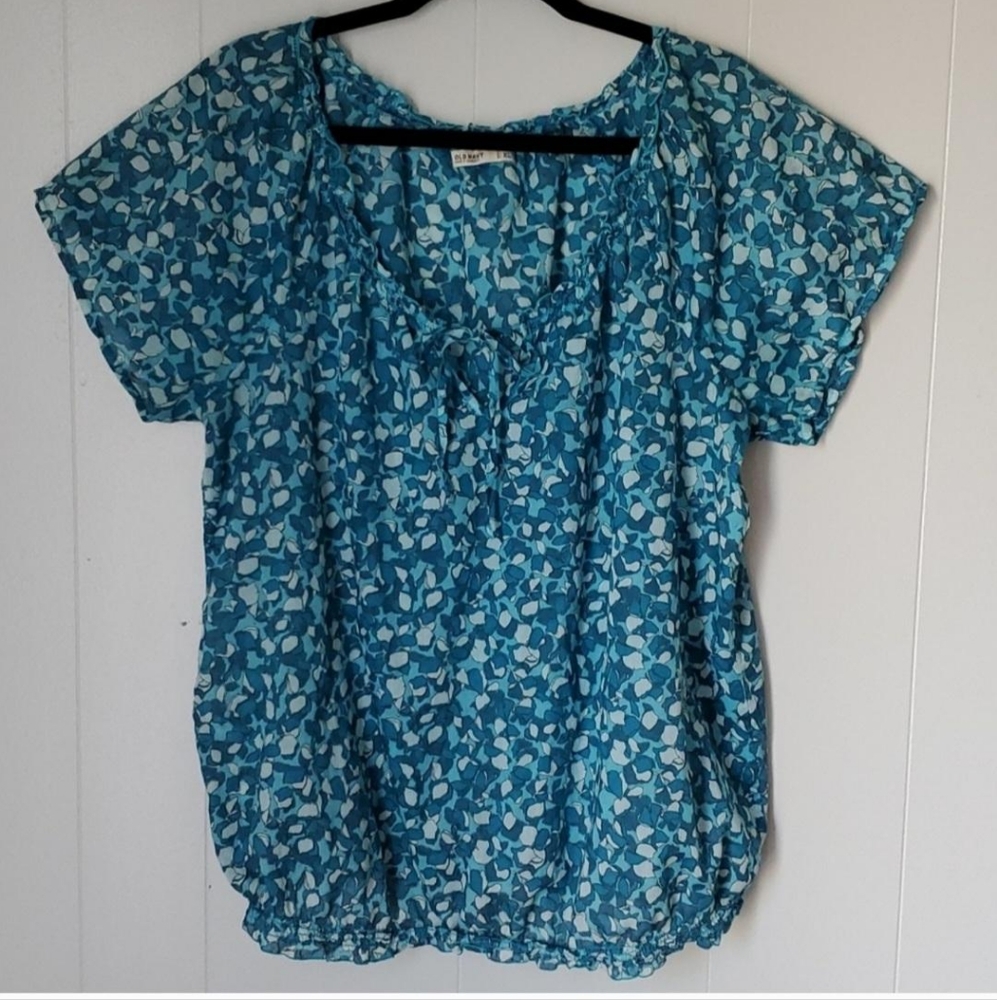 Blue & White Old Navy Wmns XL